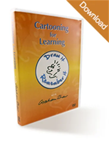Cartooning for Learning DVD - Draw it and remember it!